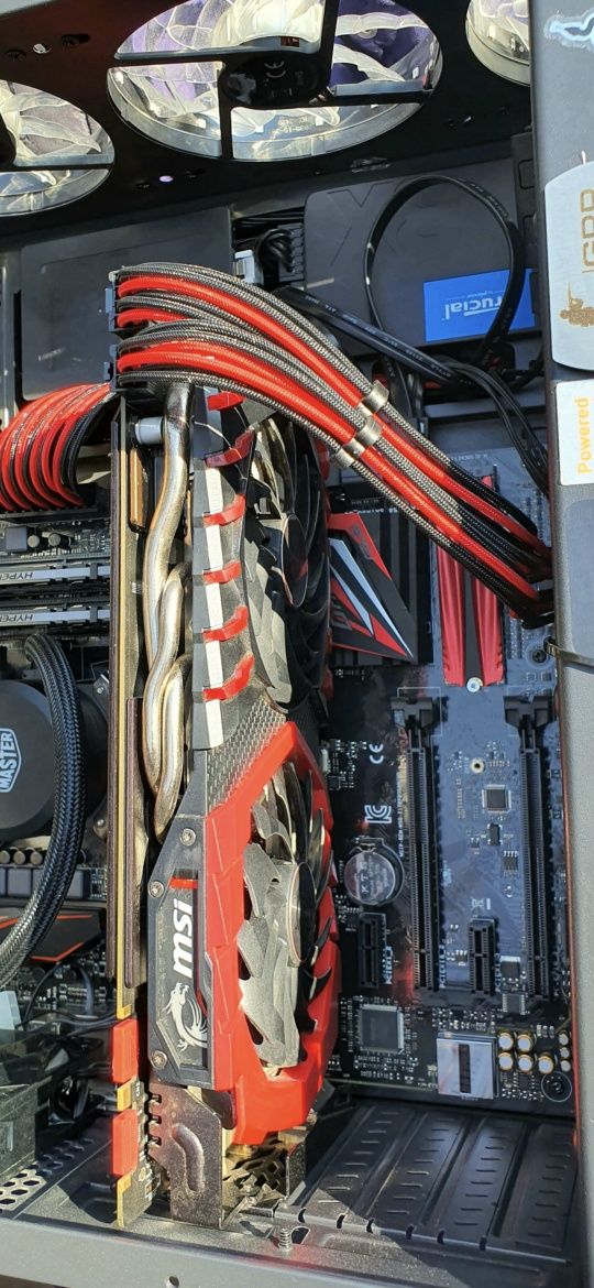 Видеокарта 1070ti gaming X 8 Msi gtx gb