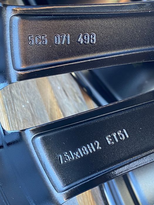 18 цола 5 х 112 мм Фолксваген Голф 6 , 7 , 8 VW Golf , Ауди , Сеат