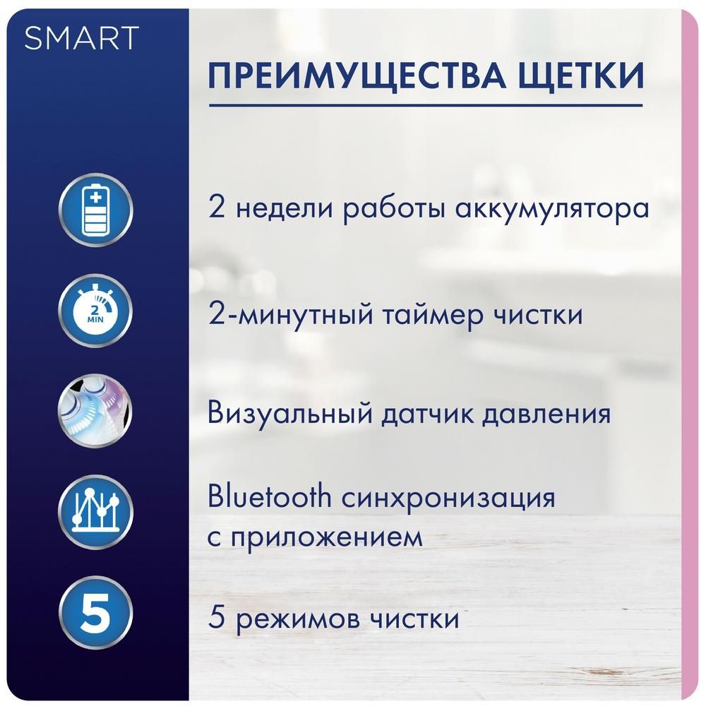 Электрическая зубная щетка Oral B Smart