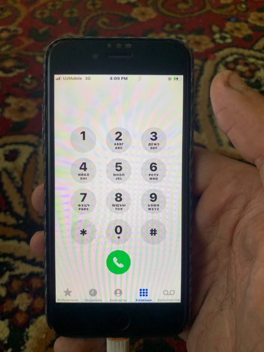 Iphone 7 xotira 128gb rangi qora umuman Aybi yooq atp iwledi