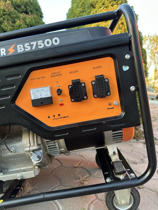 Generator de curent pe benzina Power BS7500W 16 cai 420 cc 4 timpi