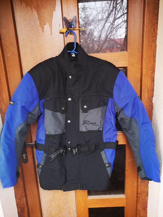 Geaca piele, moto, Roleff (Römer), bărbați, geci, blugi moto