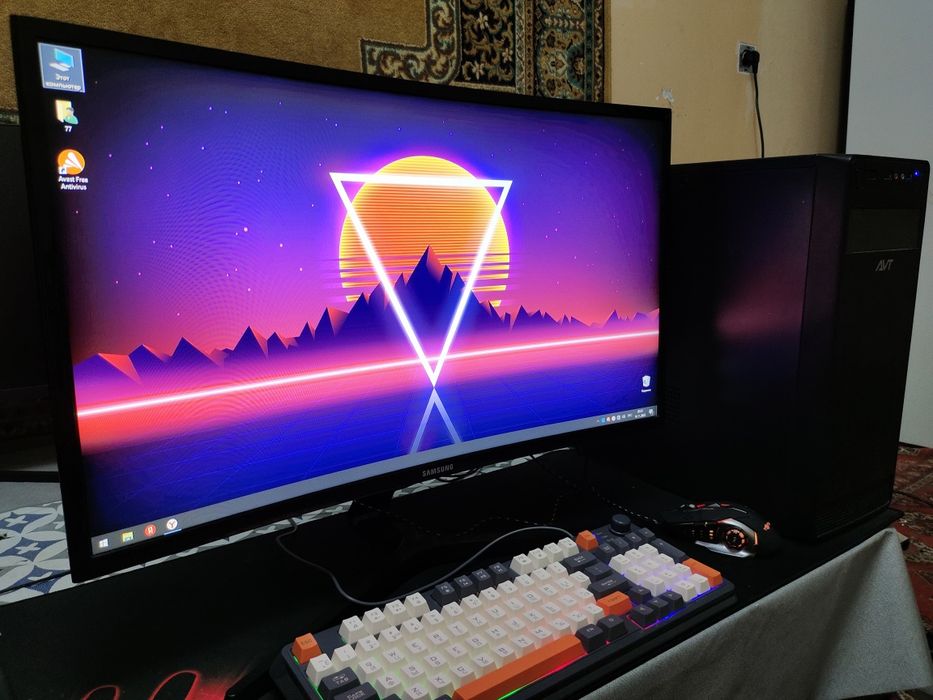 Domawniy kompyuter DDR4 msi h410 a pro