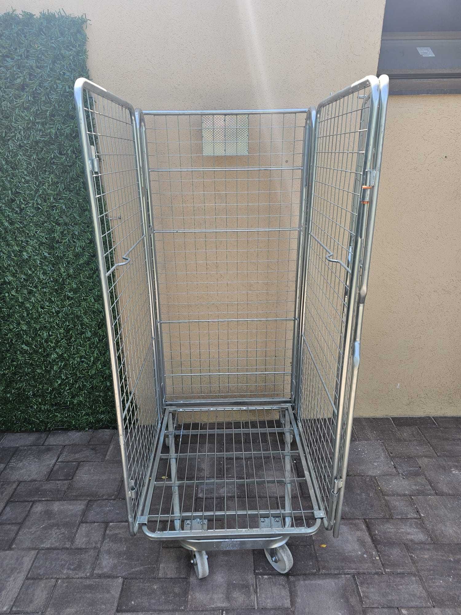 Carucior Transport tip cusca 80cmx70cmx170cm, Capacitate 500kg