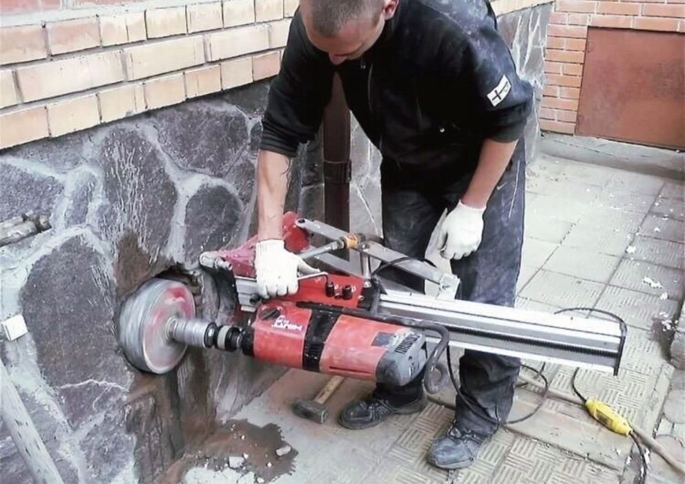 Алмазный бурение, алмазное бурение, сверление