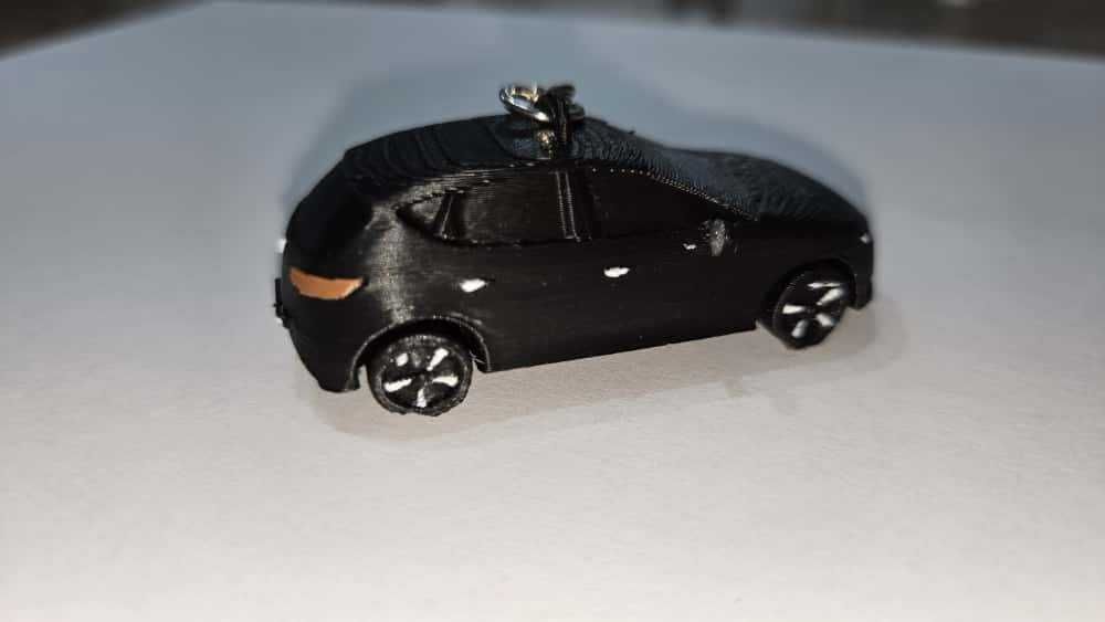 Breloc masina creat 3D