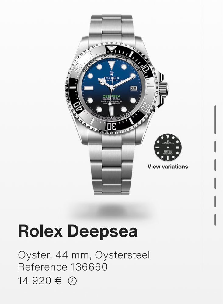 Rolex rolex deepsea