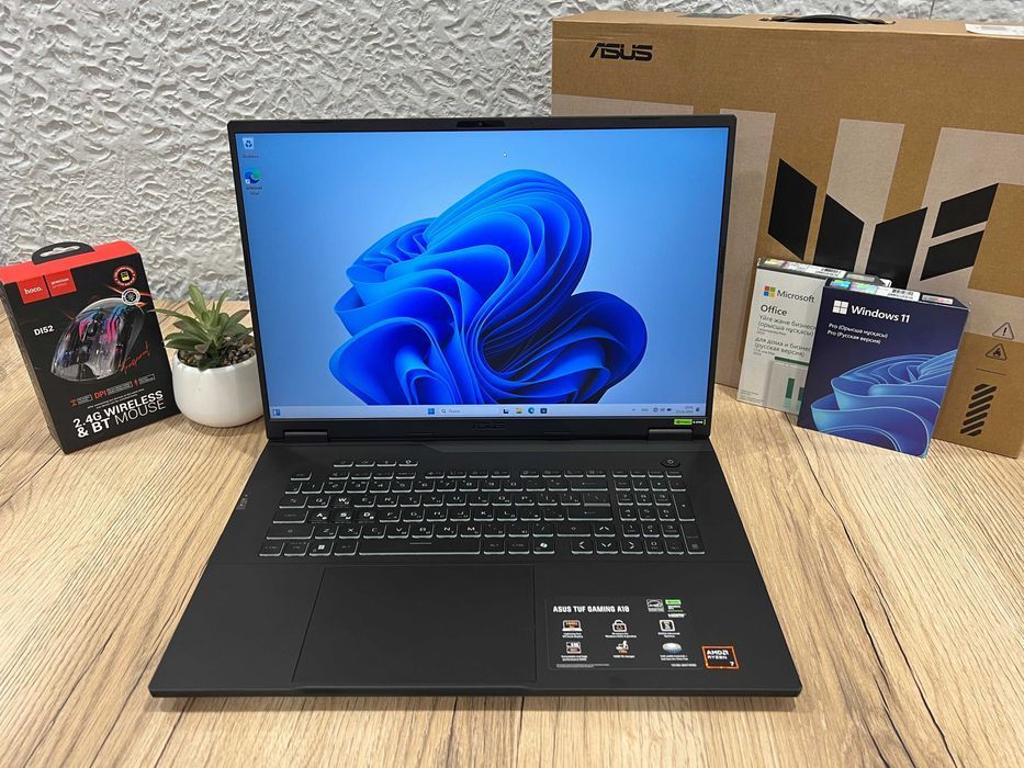 Игровой ноутбук ASUS TUF Gaming A18 /Ryzen Ai 7-260w/16G/512GB/RTX5060