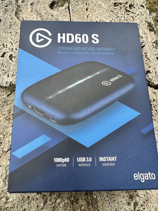 Dispozitiv captura Elgato Game Capture HD60S, Black
