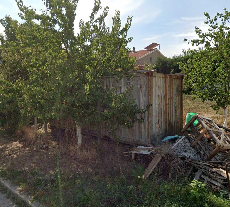 Контейнер, 20 фута, складов, със заключваща се врата