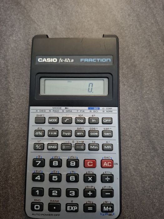 Calculator Fraction Casio