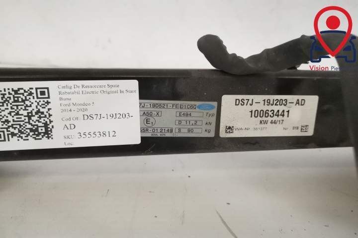 Carlig De Remorcare Spate Rabatabil Electric Original In Stare Buna Fo