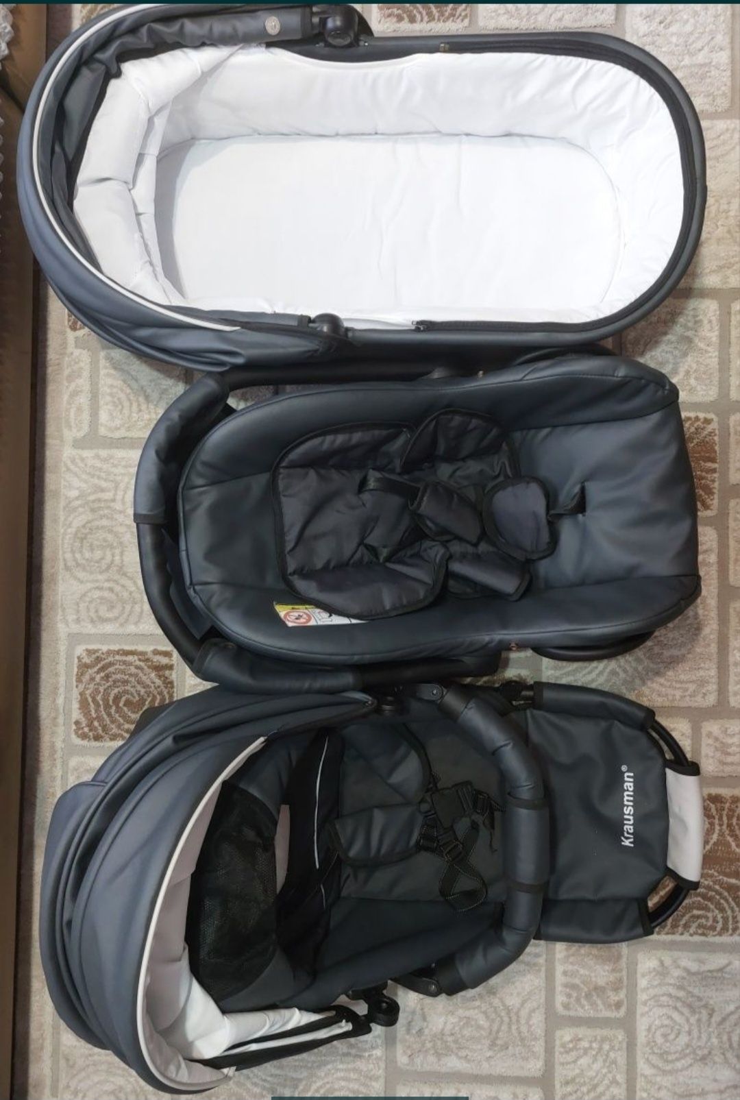 Carucior Krausman rider 3 în 1