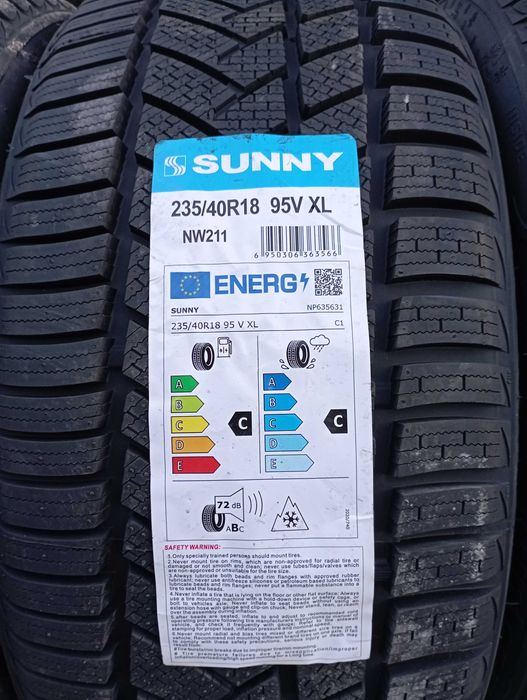 Anvelope Sunny 235/40/18 Noi De Iarna