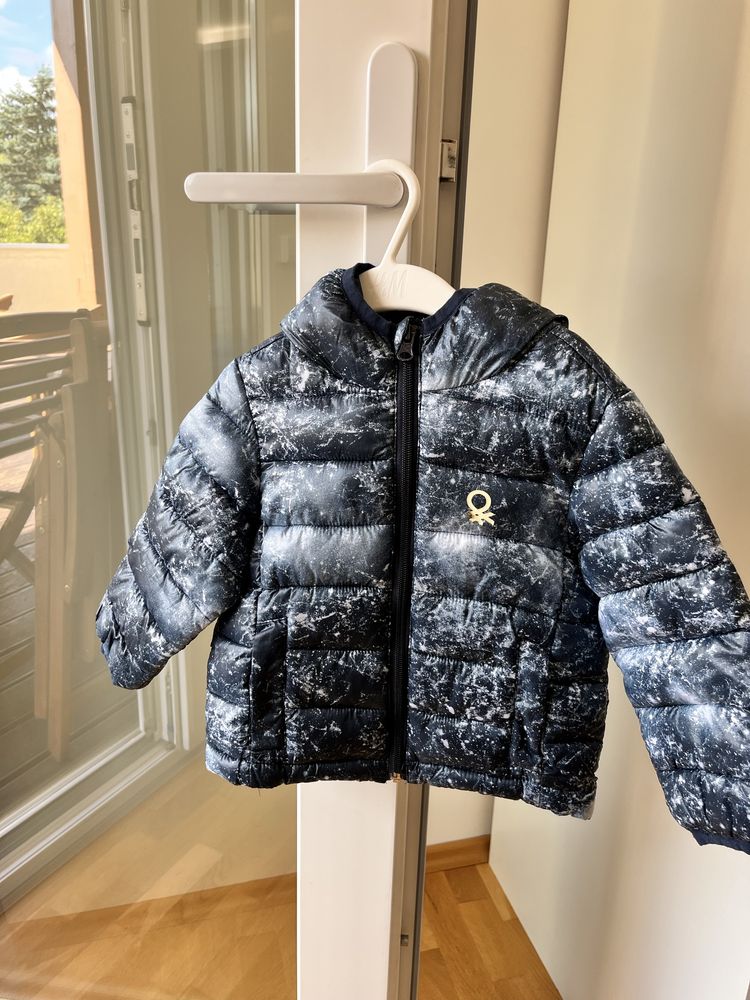 Яке Benetton, жилетка Zara от 1 до 2 години