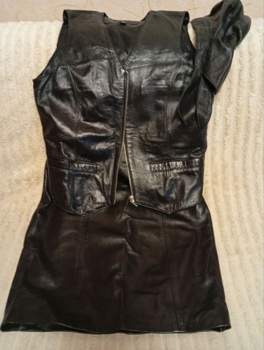 Кожаный женский комплект S.N.I. Leather Goods (Корея)