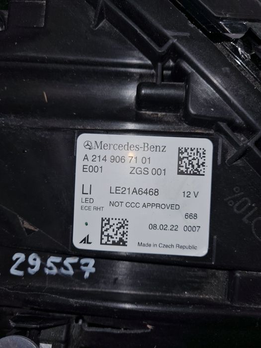 Far avariat digital LED Mercedes E class W214 /cod - LE21A6468/an-2023