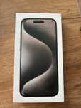 Apple iPhone 15 Pro, Natural Titanium, 128 GB