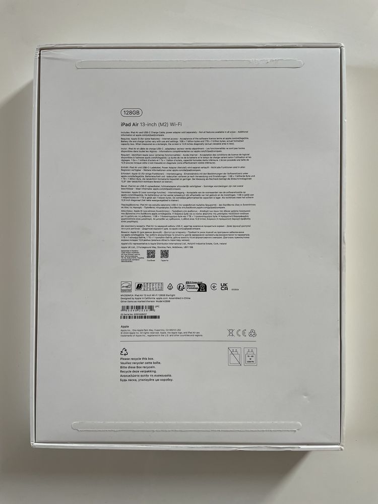 Apple Ipad Air 13 inch (M2)