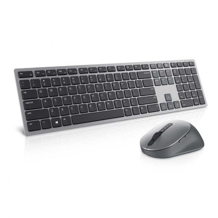 Kit Wireless Dell KM7321W - Tastatura, USB, Titan Gray + Mouse Optic