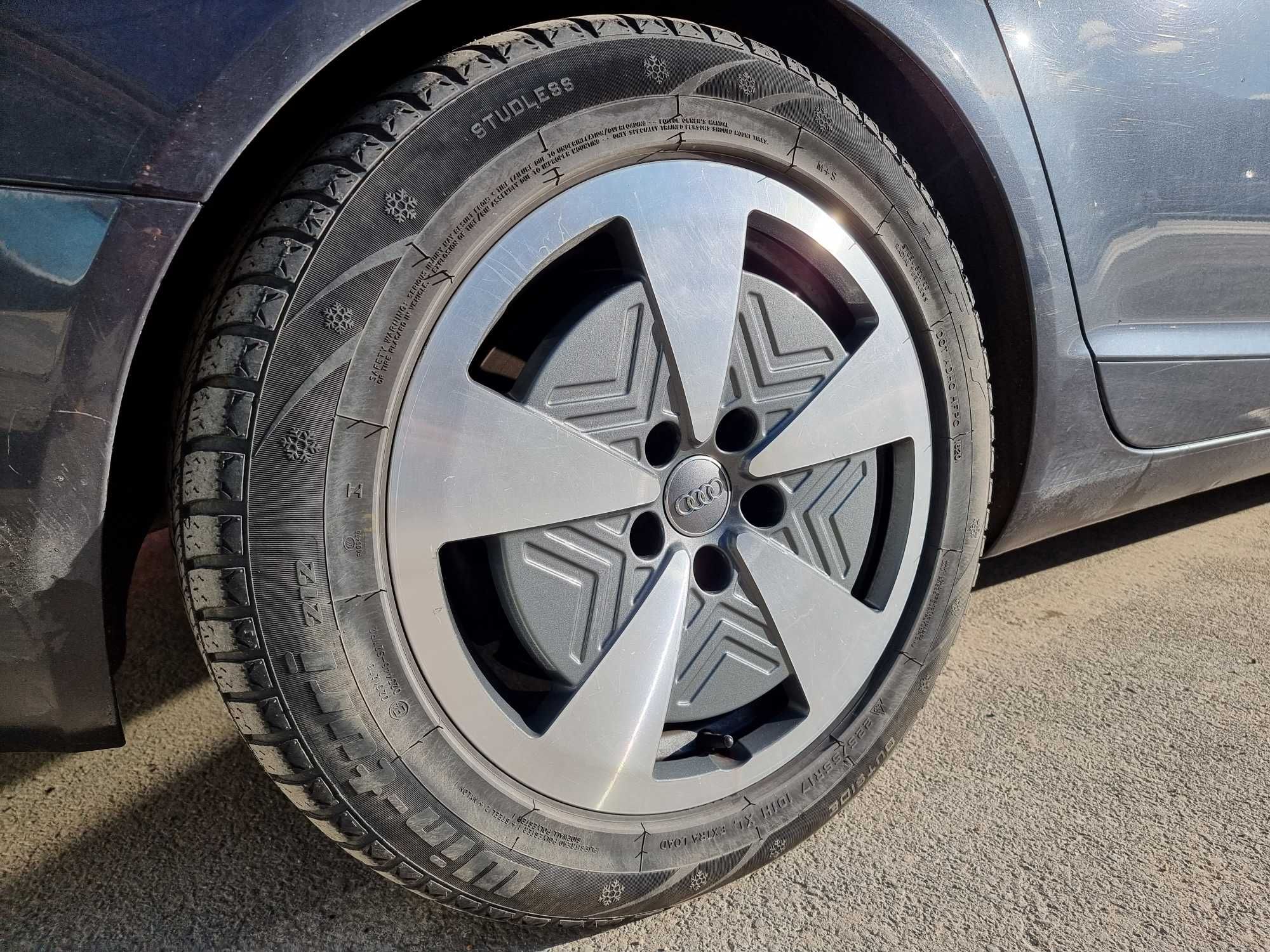 Джанти от Ауди А8 17 5x112 за Audi A4 A5 A6 и зимни гуми 225/55 17