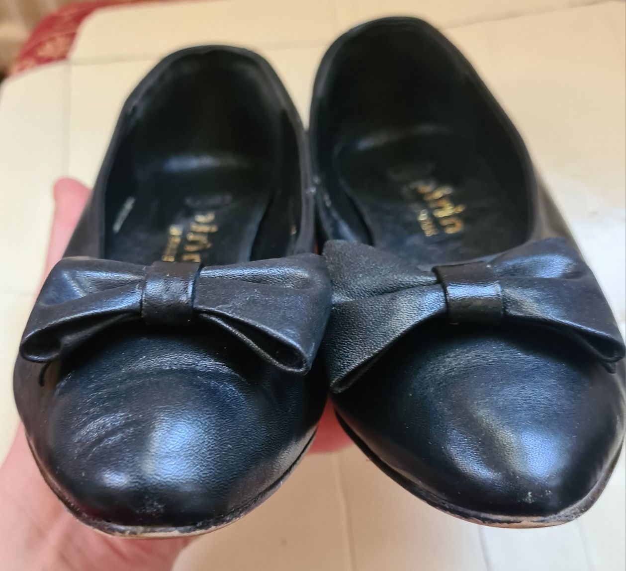 Pantofi Pirin, nr. 37, piele naturală interior/exterior, în stare bună