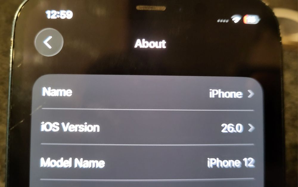 Iphone 12 black 64gb