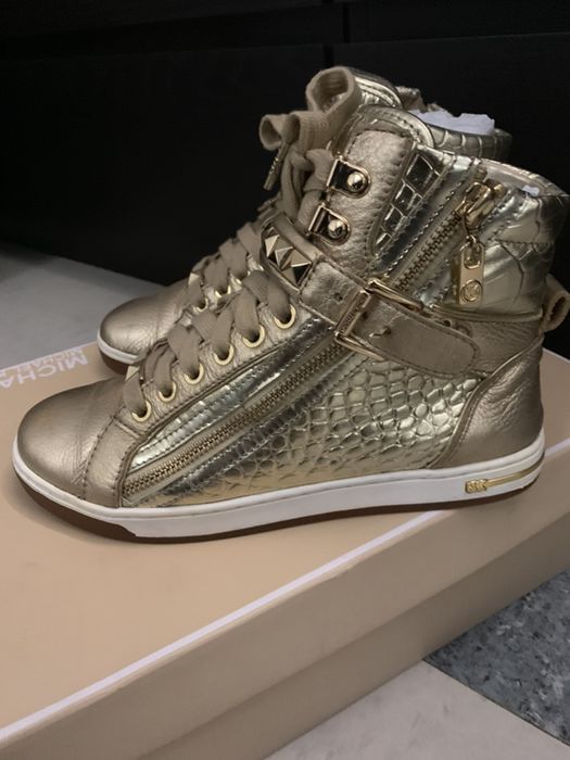 Кожени спортни обувки Michael Kors