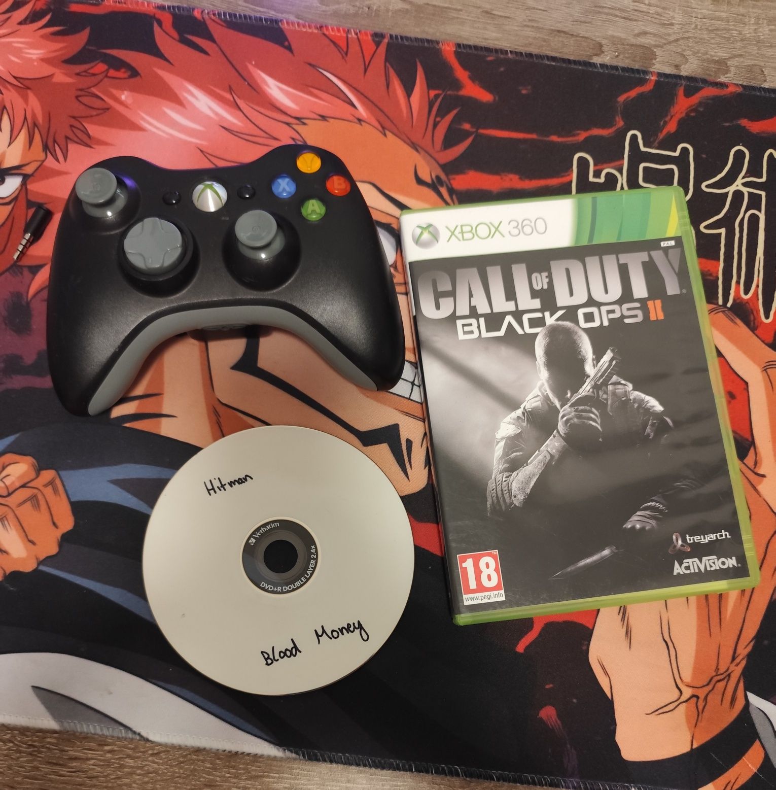 Xbox360 с контролер, захранващ блок , 500GB , Call of duty BO2