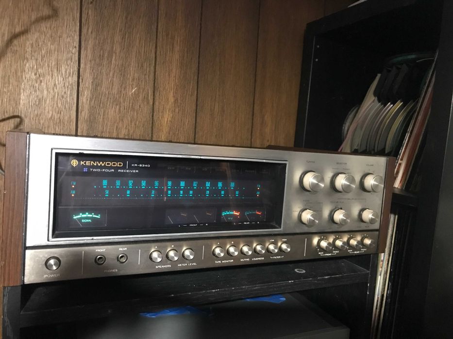 Kenwood KR 8340 receiver 4 canale