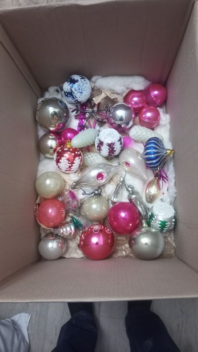 Ёлочные игрушки СССР