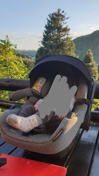 Cos auto Avionaut Cosmo 2.0 Smart, Gri/ Scoica auto