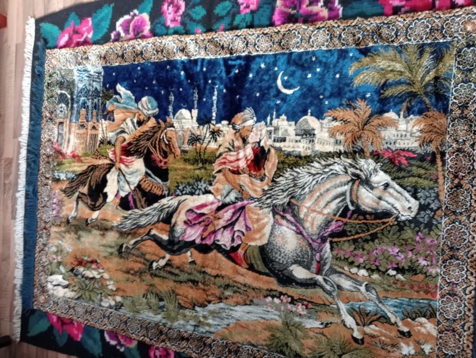 Carpeta originala  răpirea din serai pe fond albastru in stare f buna