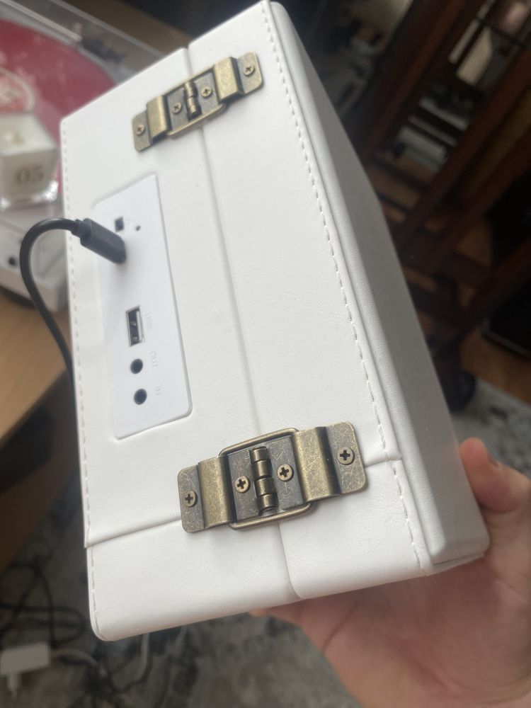 Cd player portabil cutie cufar modern estetic portabil
