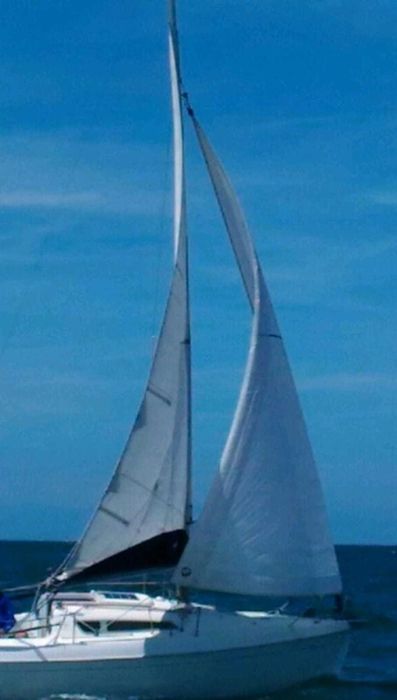 Velier 7,30m , derivor rabatabil+peridoc