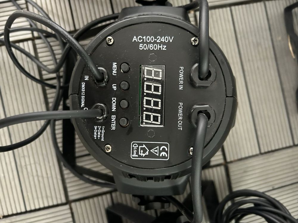 Продавам лед пар 54х3w RGB