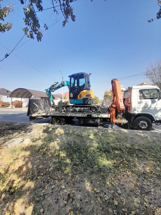 Мини экскаватор Жер қазамыз Планировка Су канализация