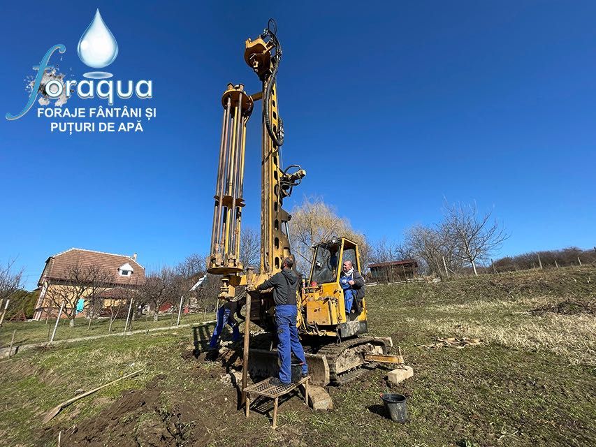 Executăm Fântâni, Foraje apa, Puturi, instalam pompe Bihor