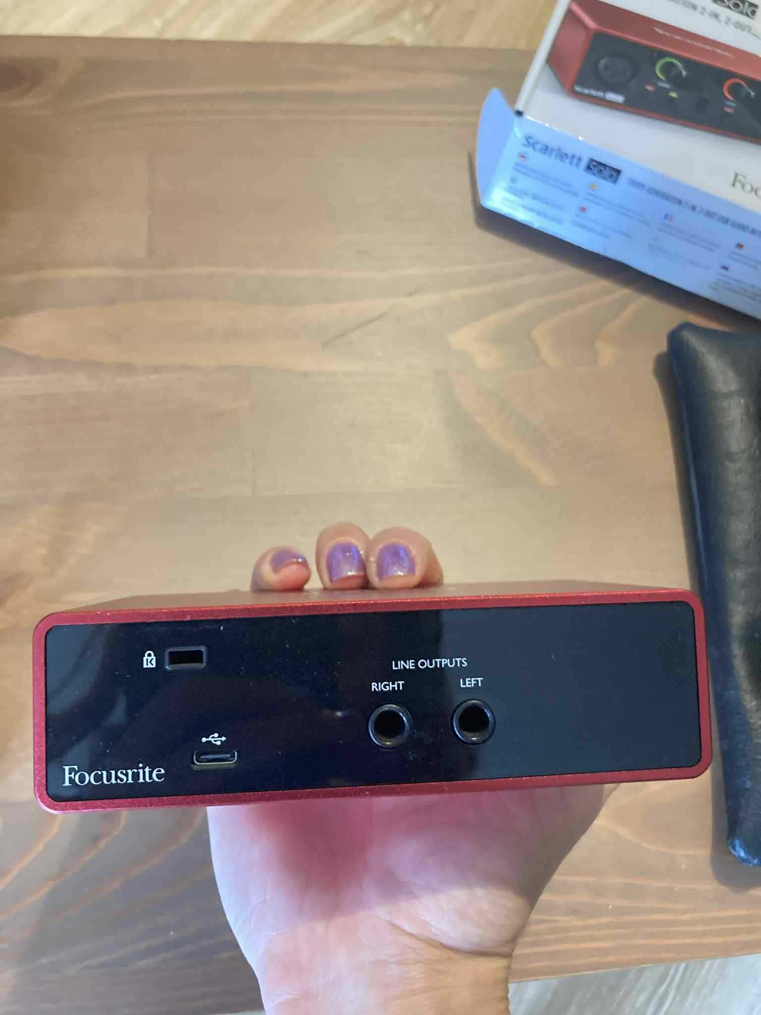 Scarlett Focusrite interface Тhird Generation 2-in, 2-out
