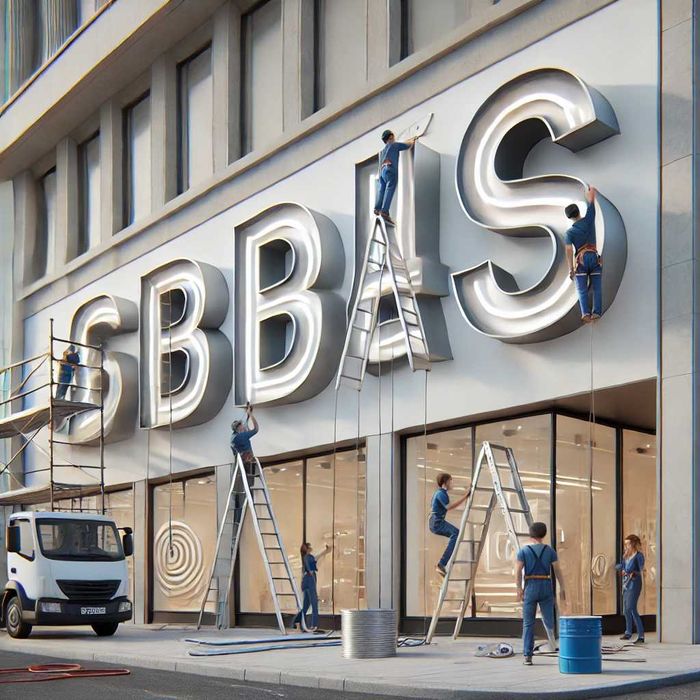 3D объемные буквы — сделайте ваш бизнес заметным