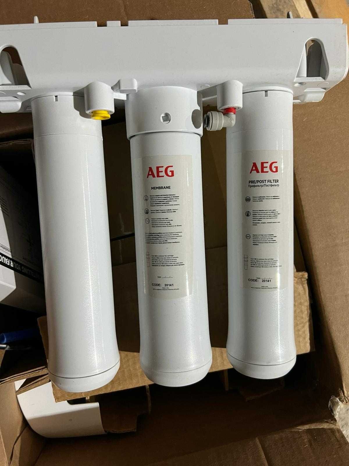 AEG | Sistem de filtrare a apei sub chiuvetă cu osmoză inversă