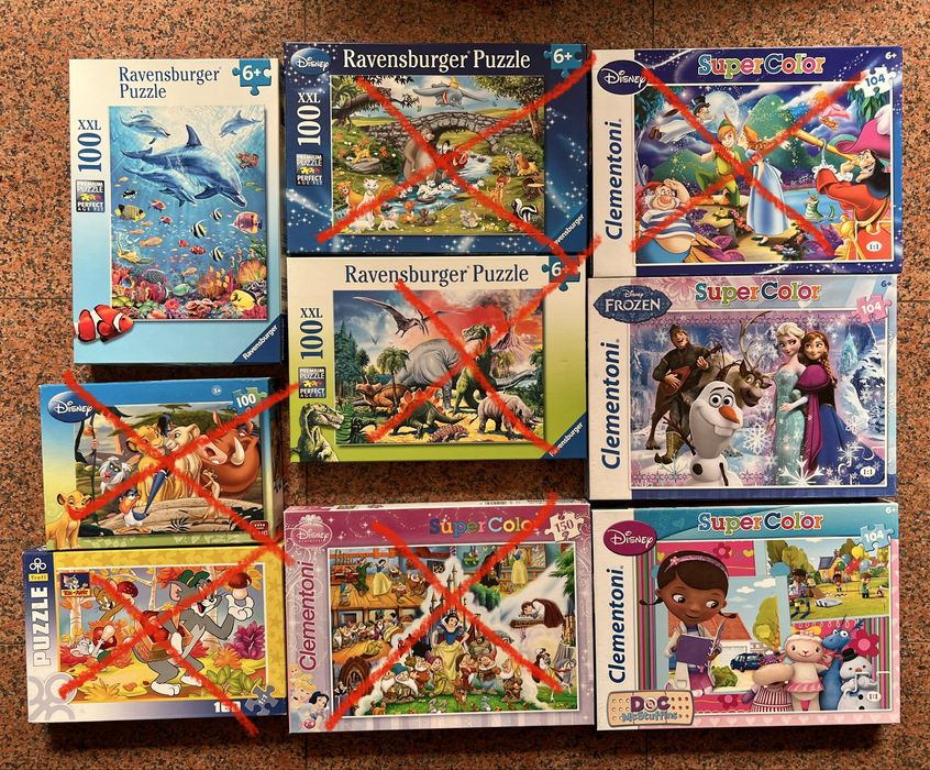 Puzzle 100 & 150 Piese