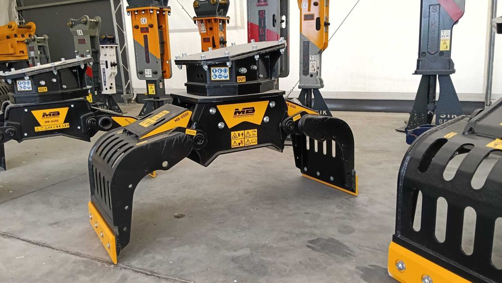 Cleste rotativa MB Crusher MB-G500 pentru excavator 5-8 ton