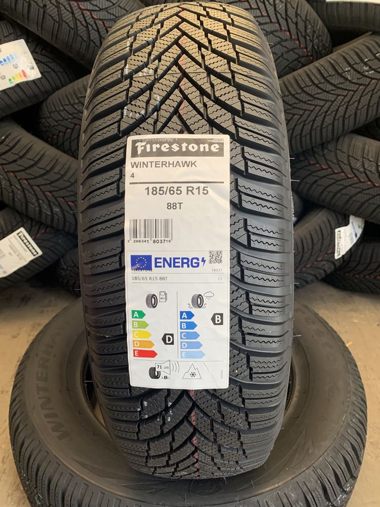 Нови зимни гуми FIRESTONE WINTERHAWK 4 185/65R15 88T НОВ DOT