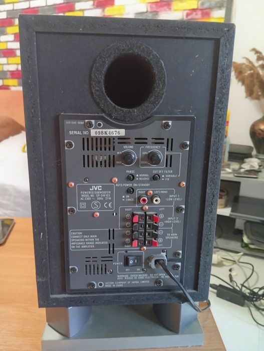 Subwoofer  Jvc activ