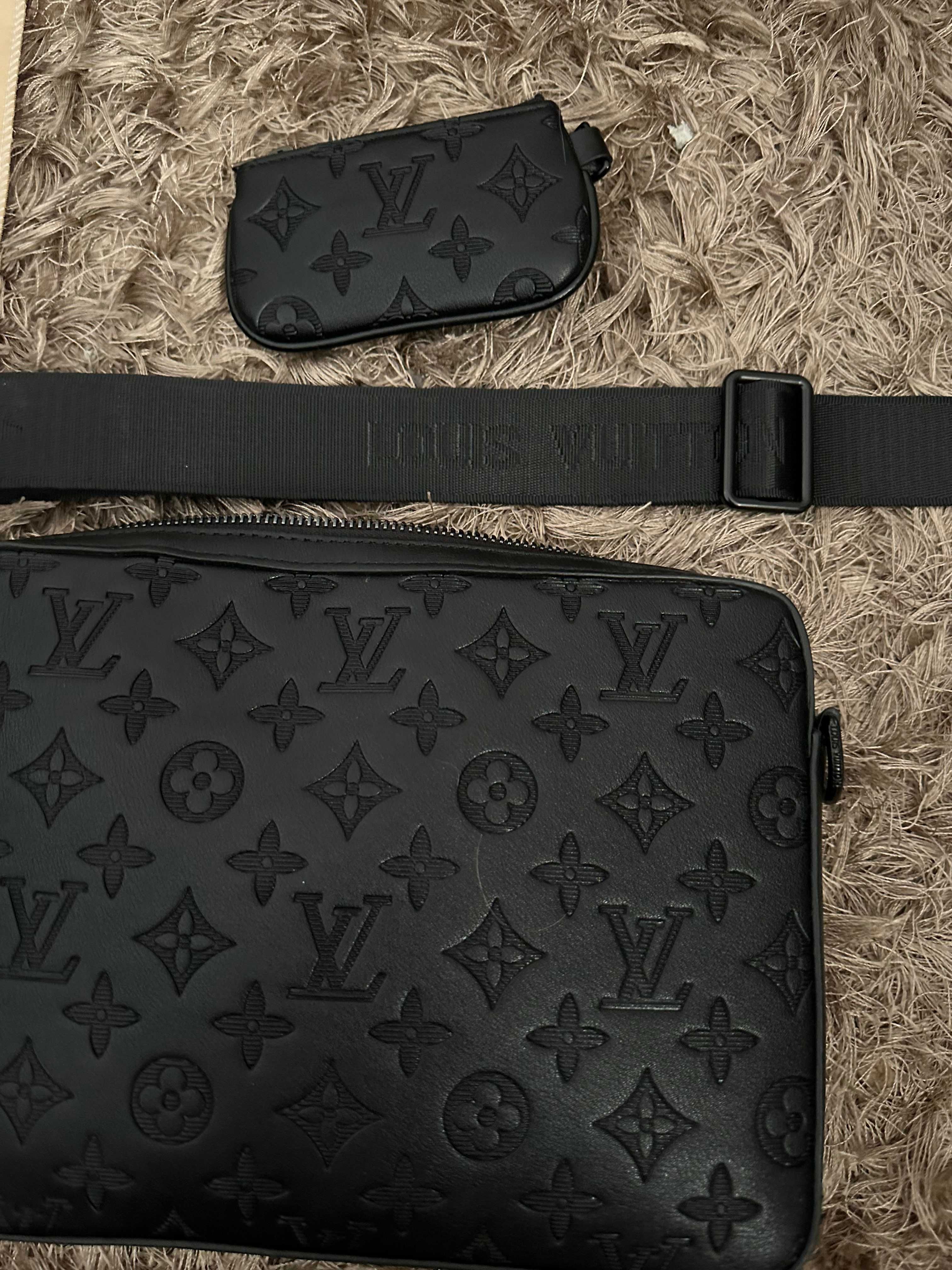 Borseta LV Louis Vuitton - Negru Black Messenger