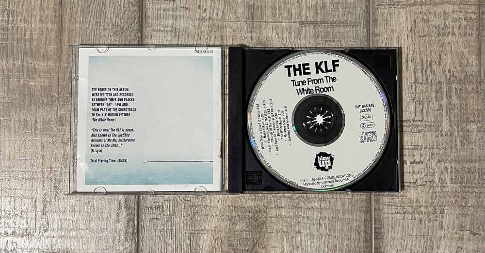 Cd original KLF - The White Room