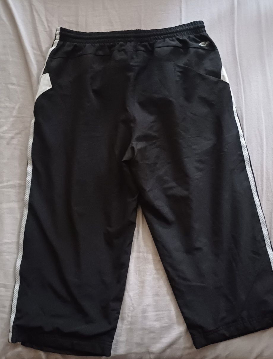 Vintage черни къси панталони на adidas climalite