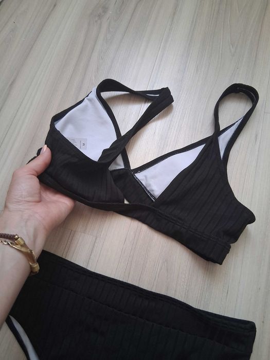 Дамски бански черен комплект