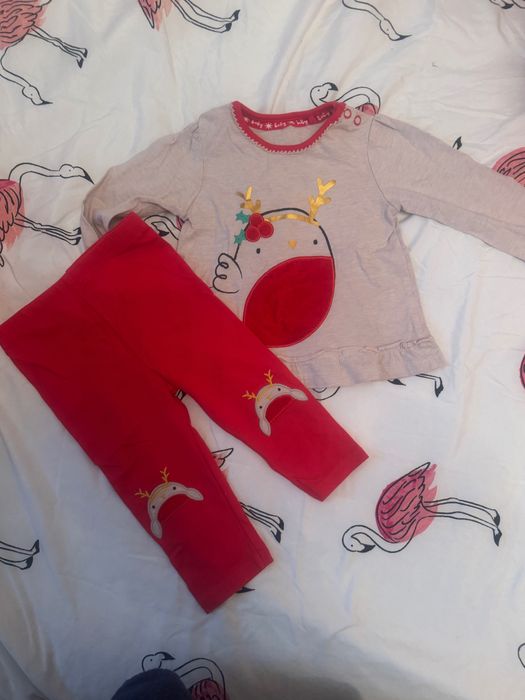 Коледни дрешки 6-9мес